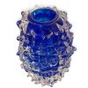 Vaso Ari h 25 cm - Vetro di Murano Certificato Originale, Centrotavola e Oggetto d'Arte per Arredo Casa